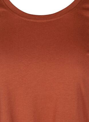 Kurzarm T-Shirt mit Kordelzug im Saum, Arabian Spice, Packshot image number 2