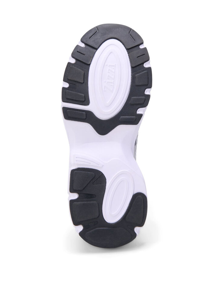 Extra-Weite - Sneakers mit elastischen Schnürsenkeln, Vapor Blue, Packshot image number 4