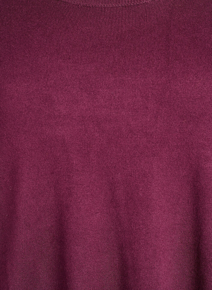 Strickbluse mit seitlichen Kn&ouml;pfen, Rot, Packshot image number 2