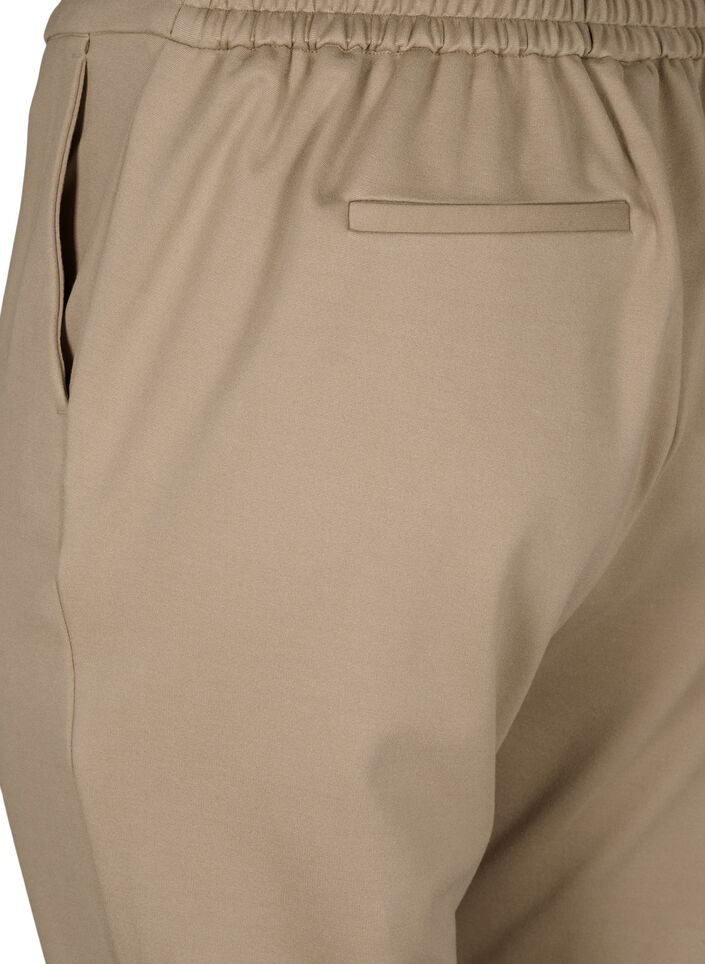 Cropped-Hose mit Taschen, Beige, Packshot image number 3