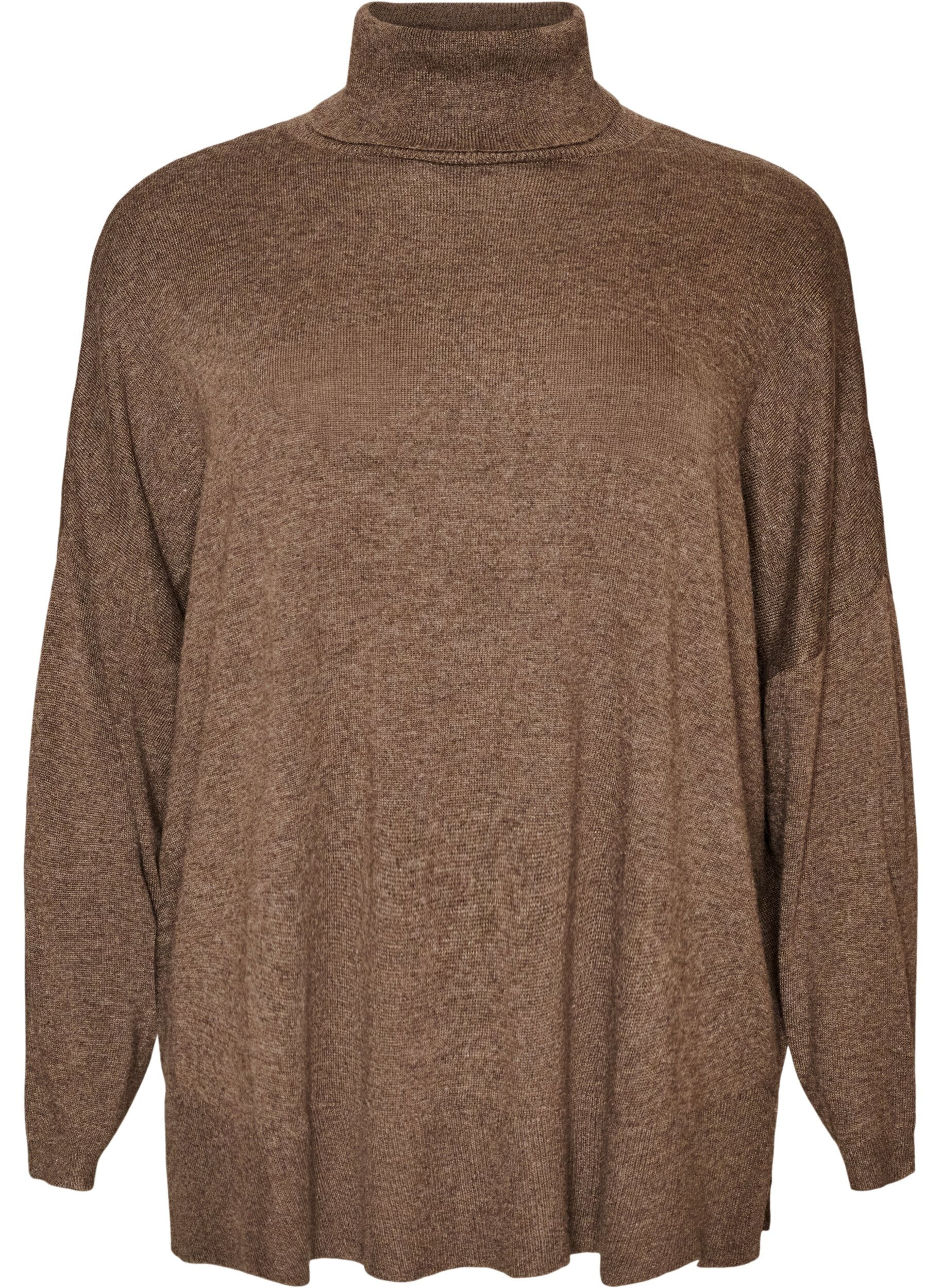Rollkragenpullover mit lockerer Passform