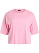Boxy T-Shirt aus Bio-Baumwolle., Pink, Packshot image number 0