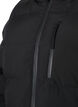 Puffermantel mit Kapuze und Taschen, Schwarz, Packshot image number 2