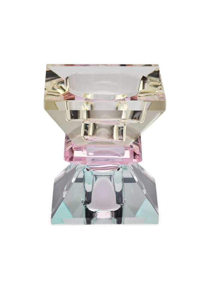 Kristall-Kerzenleuchter, Lysegul/Mint Comb, Packshot image number 1