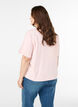 Boxy Baumwoll-T-Shirt, Pink, Model image number 2