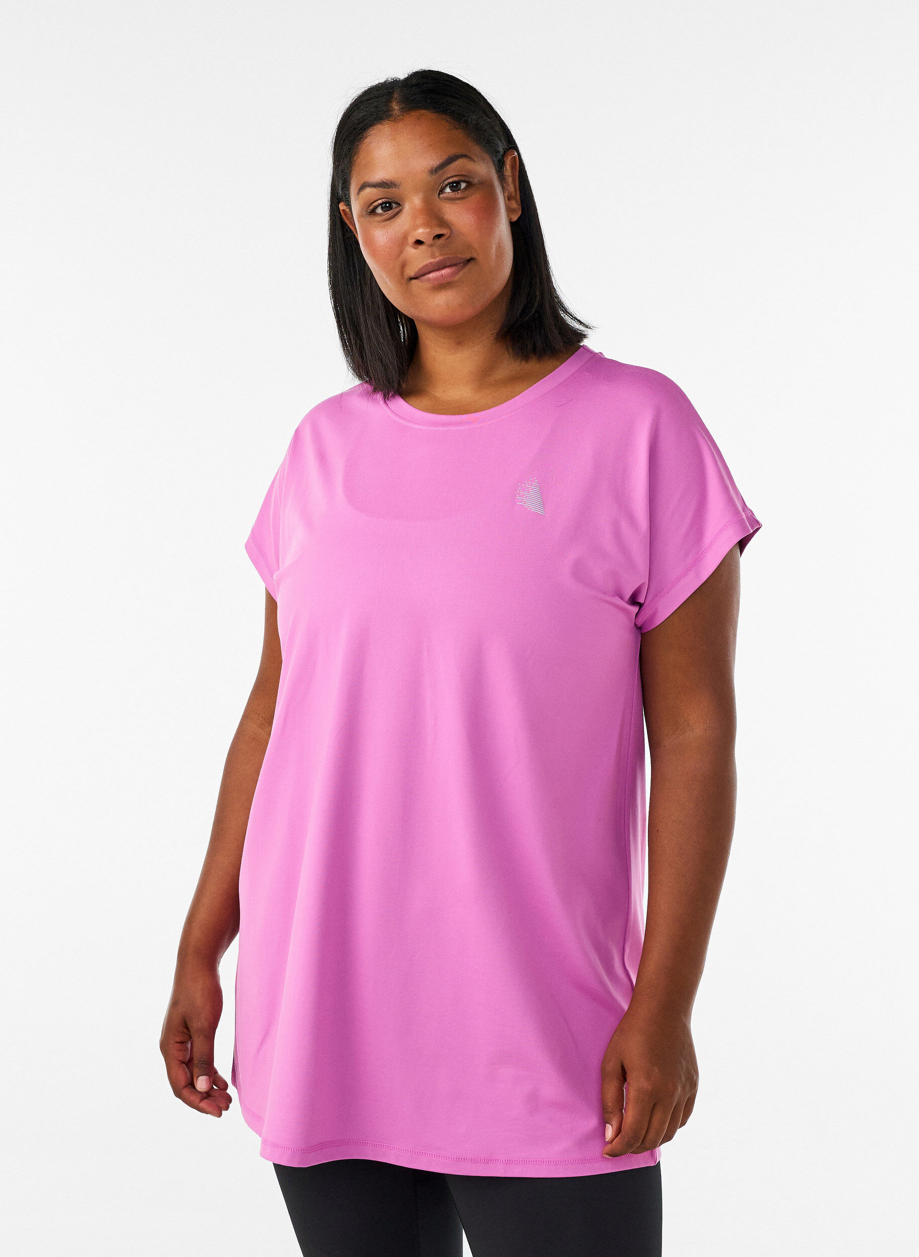 ZizziLanges Trainingsshirt, Pink, Model image number 0