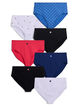7er-Pack Slips mit normaler Taillenh&ouml;he, Mixed colours, Packshot image number 0