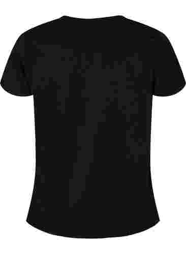 Trainings-T-Shirt mit Print, , Packshot image number 1