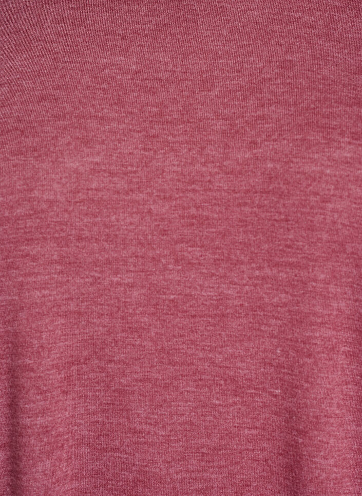 FLASH – Bluse aus Jersey mit 3/4-Ärmeln , Rot, Packshot image number 2