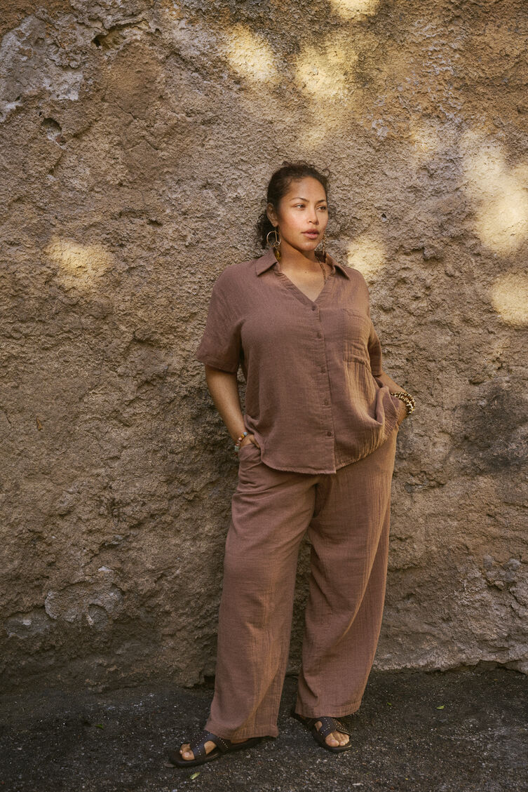 Set aus reiner Baumwolle, , Model