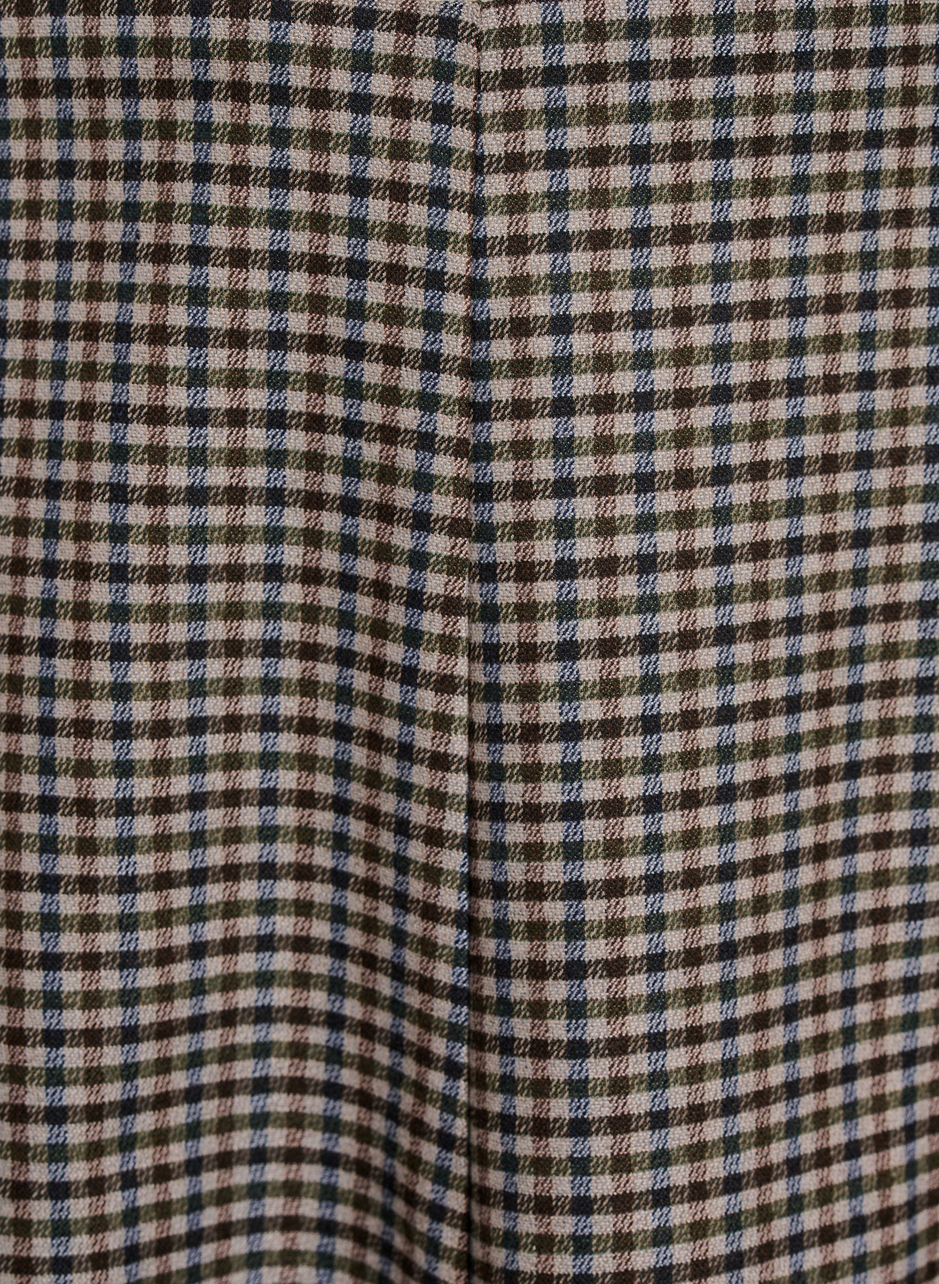 Zizzi Kurzer A-Linien-Rock, Braun, Packshot image number 2