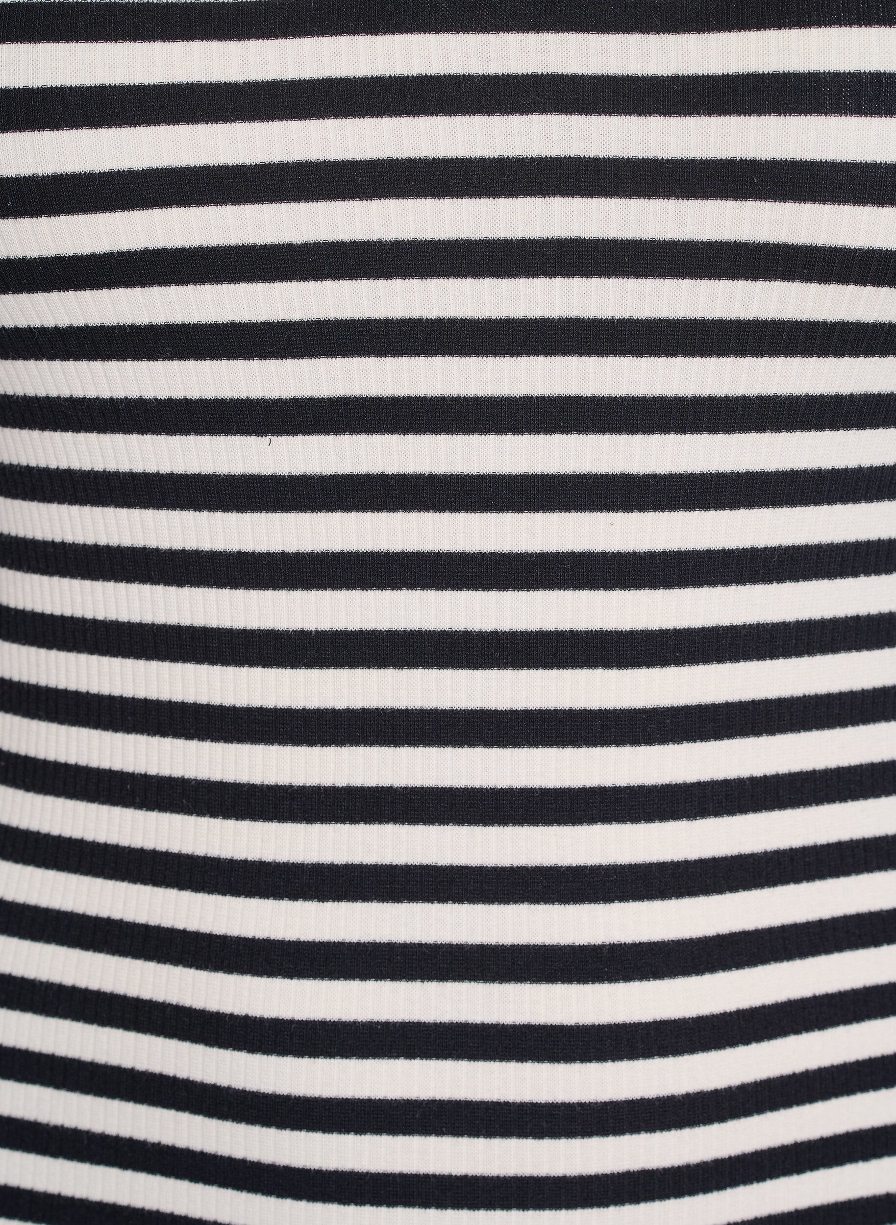 ZizziGestreiftes Tanktop mit Rippenstruktur, Schwarz, Packshot image number 2