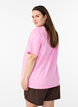 Sportliches T-Shirt aus Bio-Baumwolle, Pink, Model image number 2
