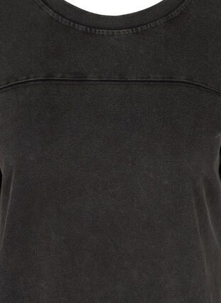 Sweatkleid aus Baumwolle, Grey, Packshot image number 2
