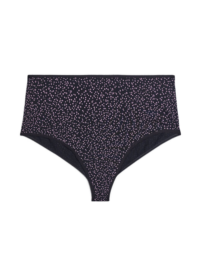 7-pack Hipster-Slips mit normaler Taillenh&ouml;he, Lila, Packshot image number 3