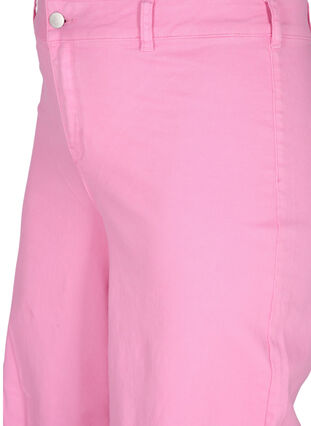 Flared Jeans mit hoher Taille, Pink, Packshot image number 2