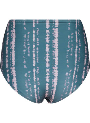 Extra hoch taillierte Bikini-Hose mit Print, Tie Dye AOP, Packshot image number 1