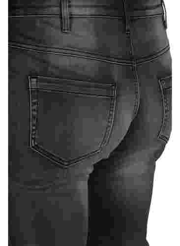 Slim Fit Emily Jeans mit normaler Taille, Dark Grey Denim, Packshot image number 3