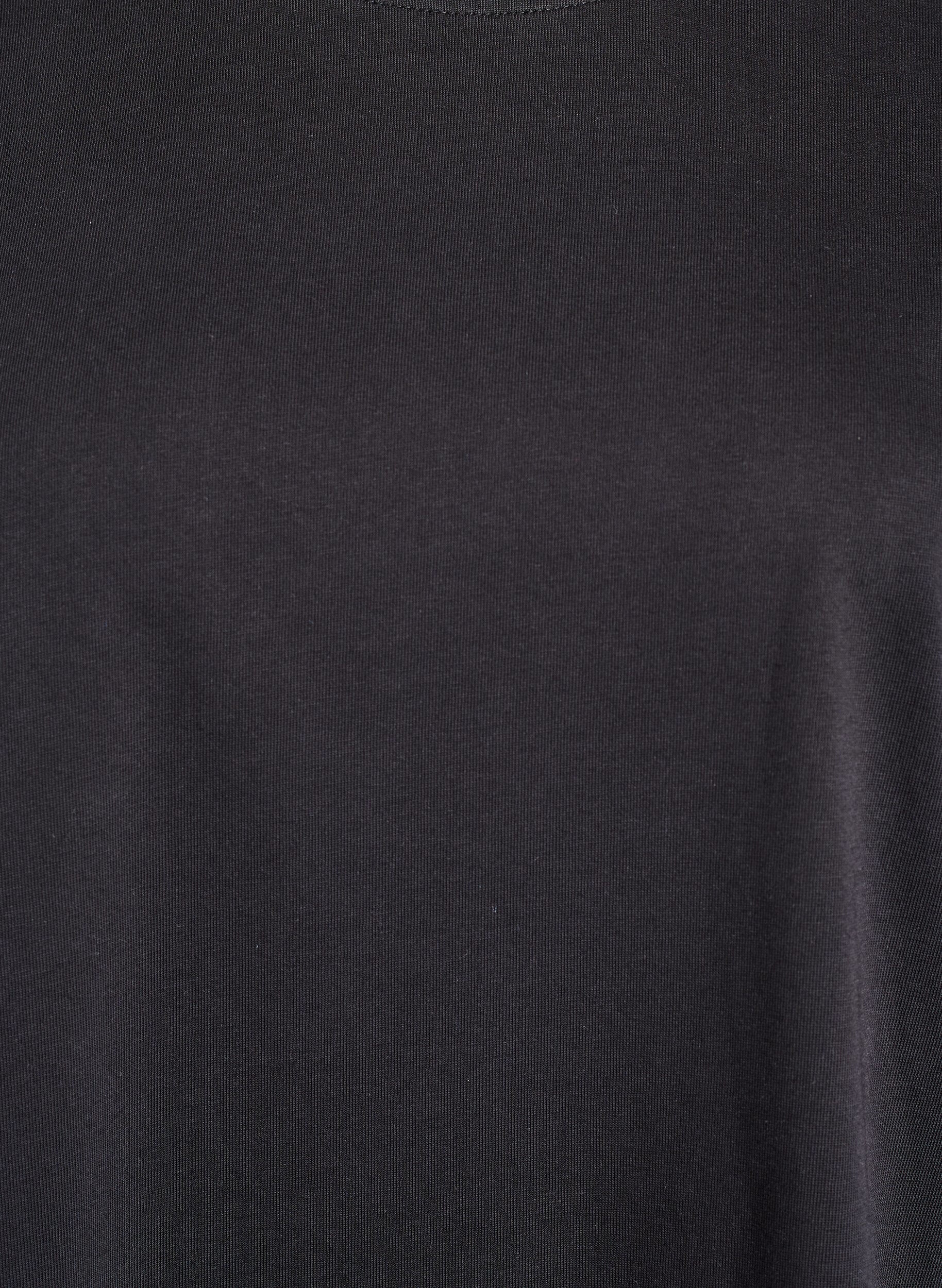 Zizzi Oversize-T-Shirt mit halben &Auml;rmeln, Schwarz, Packshot image number 2