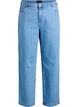 Wide-Leg-Jeans mit hoher Taille, Blau, Packshot image number 0