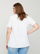Basic T-Shirt, Weiß, Model image number 2