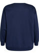 Sportliches Sweatshirt mit Aufdruck, Blau, Packshot image number 1