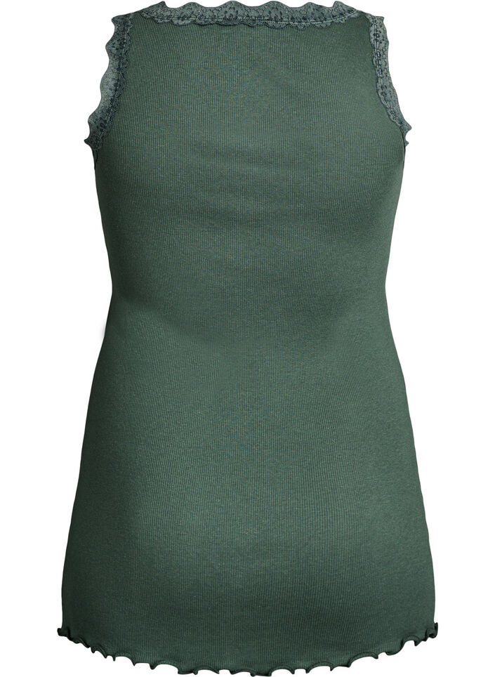 Spitzentop, Gr&uuml;n, Packshot image number 1