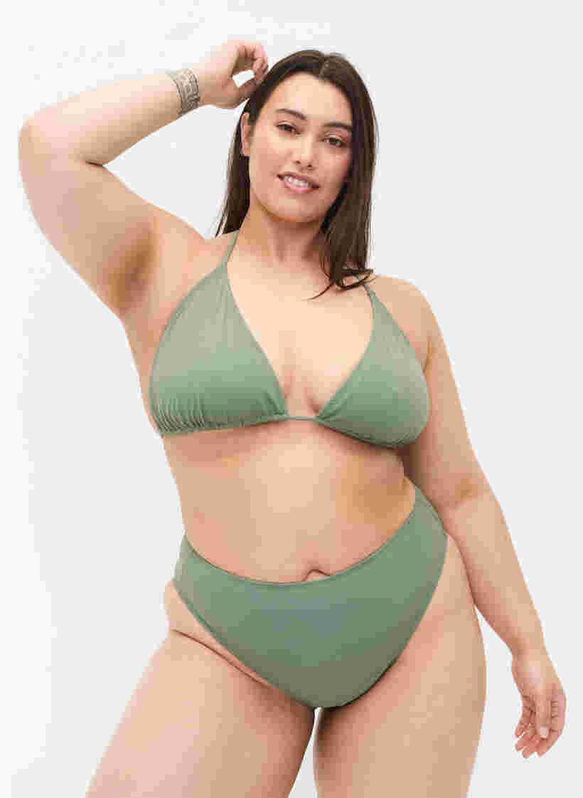 Tai-Bikinipanty mit normaler Taille, Laurel Wreath, Model image number 0