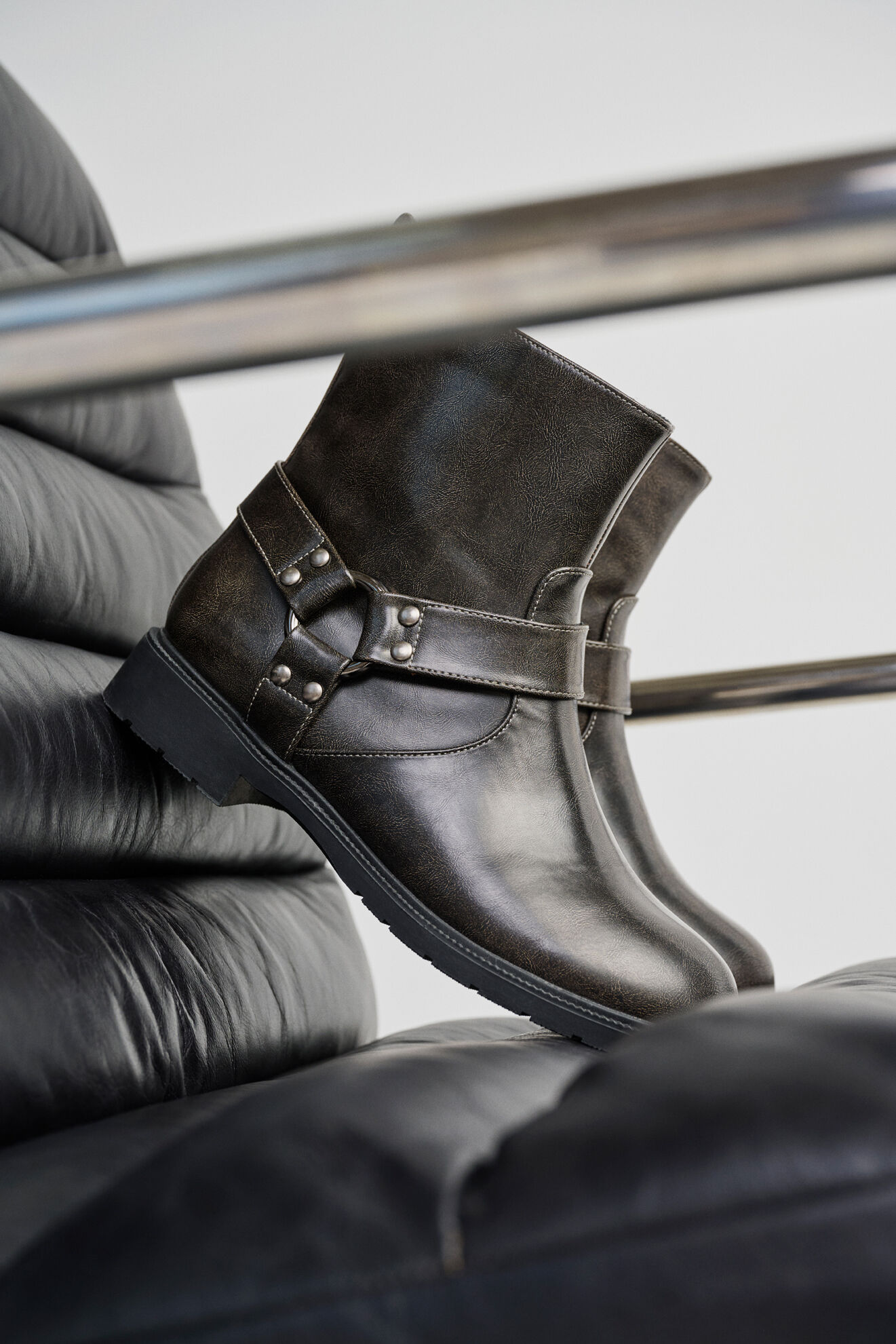 Zizzi Kurzer Biker-Stiefel, , Model