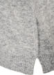 Locker gestrickte Bluse mit Alpaka und Wolle, Grau, Packshot image number 3