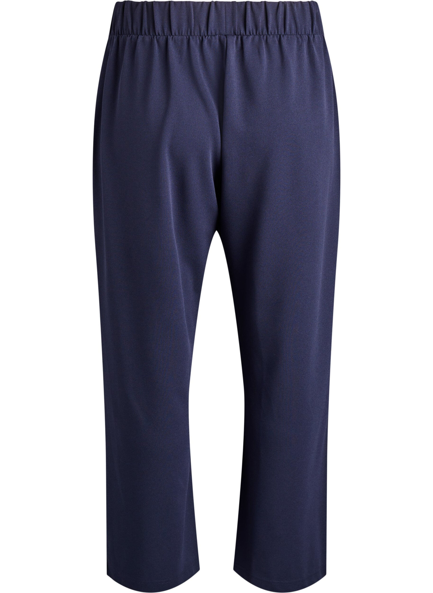 ZizziLockere Hose mit Taschen, Blau, Packshot image number 1