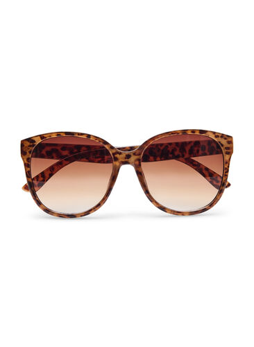 Sonnenbrille mit Muster, Brown Turtle, Packshot image number 0