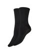 2er-Pack Reformer-Socken mit rutschfesten Griffen, Schwarz, Packshot image number 0