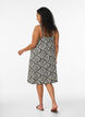 Midi-Tr&auml;gerkleid aus Bio-Baumwolle, Schwarz, Model image number 2