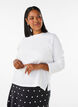 Basic T-Shirt mit langen &Auml;rmeln, Wei&szlig;, Model image number 0