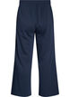 Hoch taillierte Sweatpants mit weitem Bein, Blau, Packshot image number 1