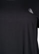 Langes Trainingsshirt, Schwarz, Packshot image number 2