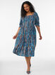 Sommerkleid aus Viskose mit Paisleymuster, Blau, Model image number 0