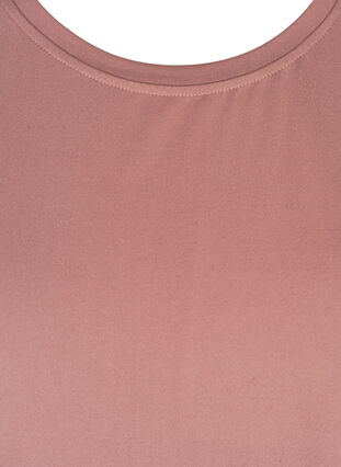 Einfarbiges Trainings-T-Shirt, Grape Shake, Packshot image number 2