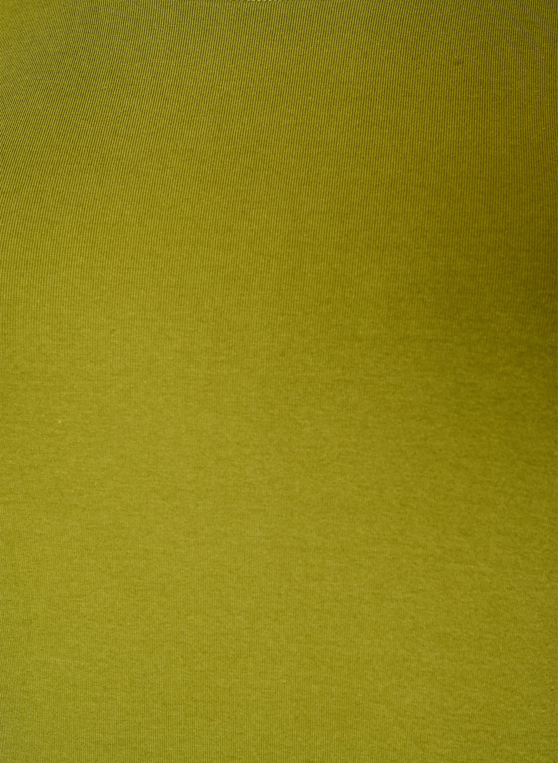 ZizziLangarm-Basic-T-Shirt mit Rundhalsausschnitt, Gr&uuml;n, Packshot image number 2