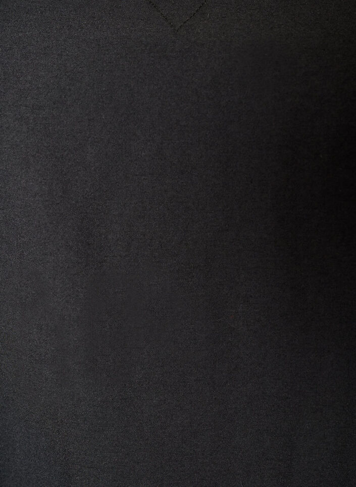 Bluse aus Viskose mit V-Ausschnitt, Schwarz, Packshot image number 2