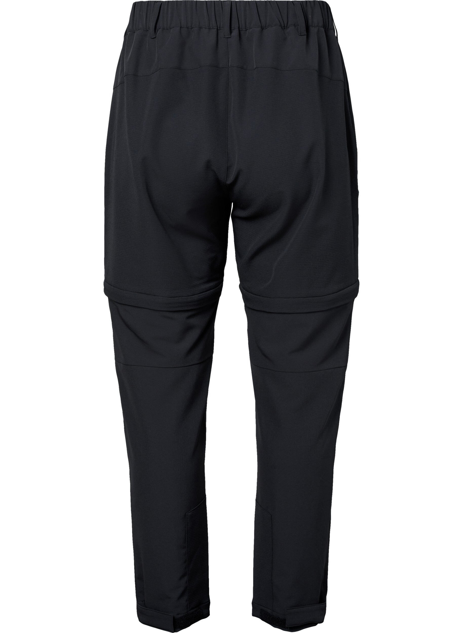 Zizzi 2-in-1 Wanderhosen, Black, Packshot image number 1