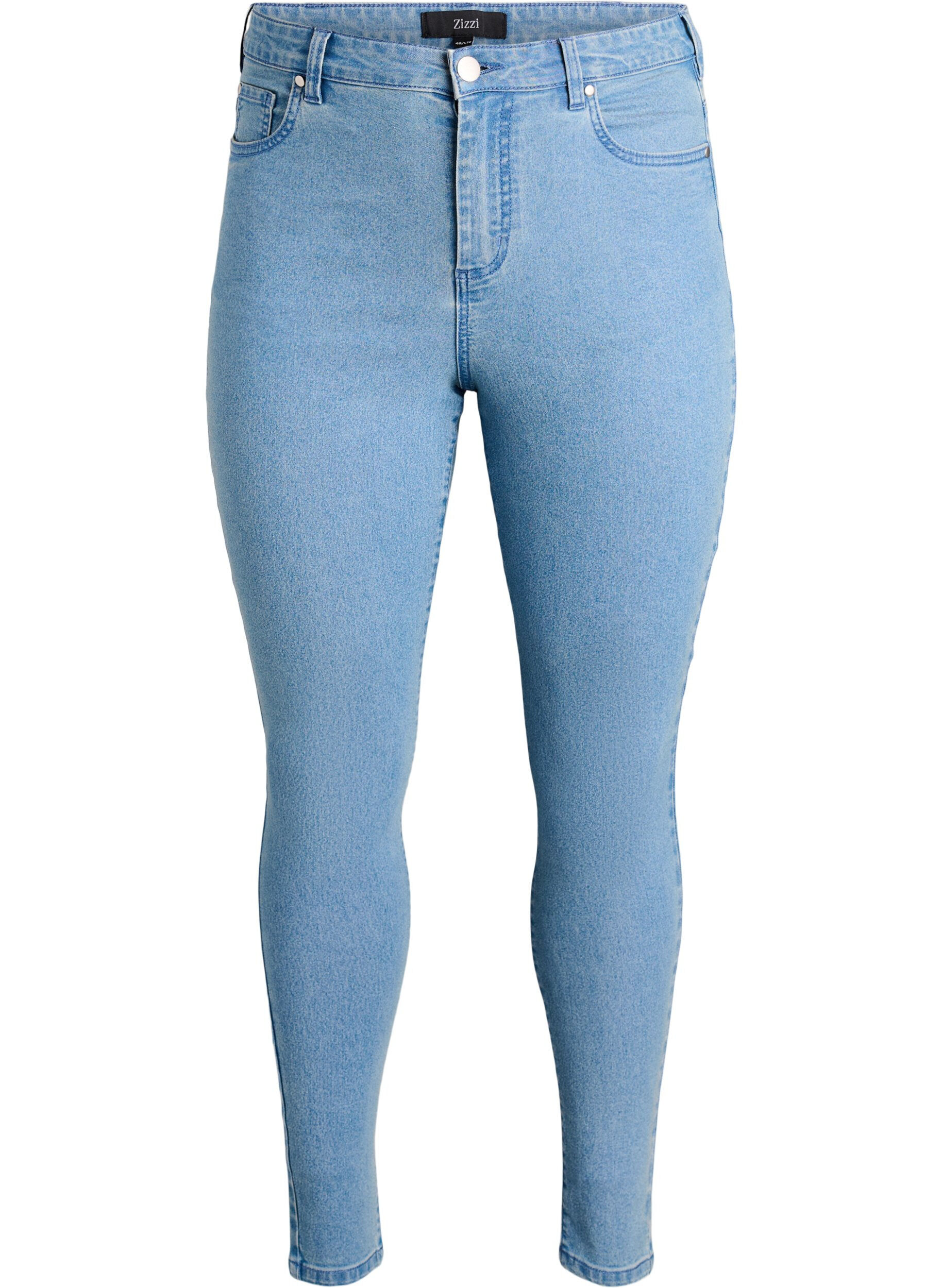 Amy Super Slim Fit Jeans mit hoher Taille