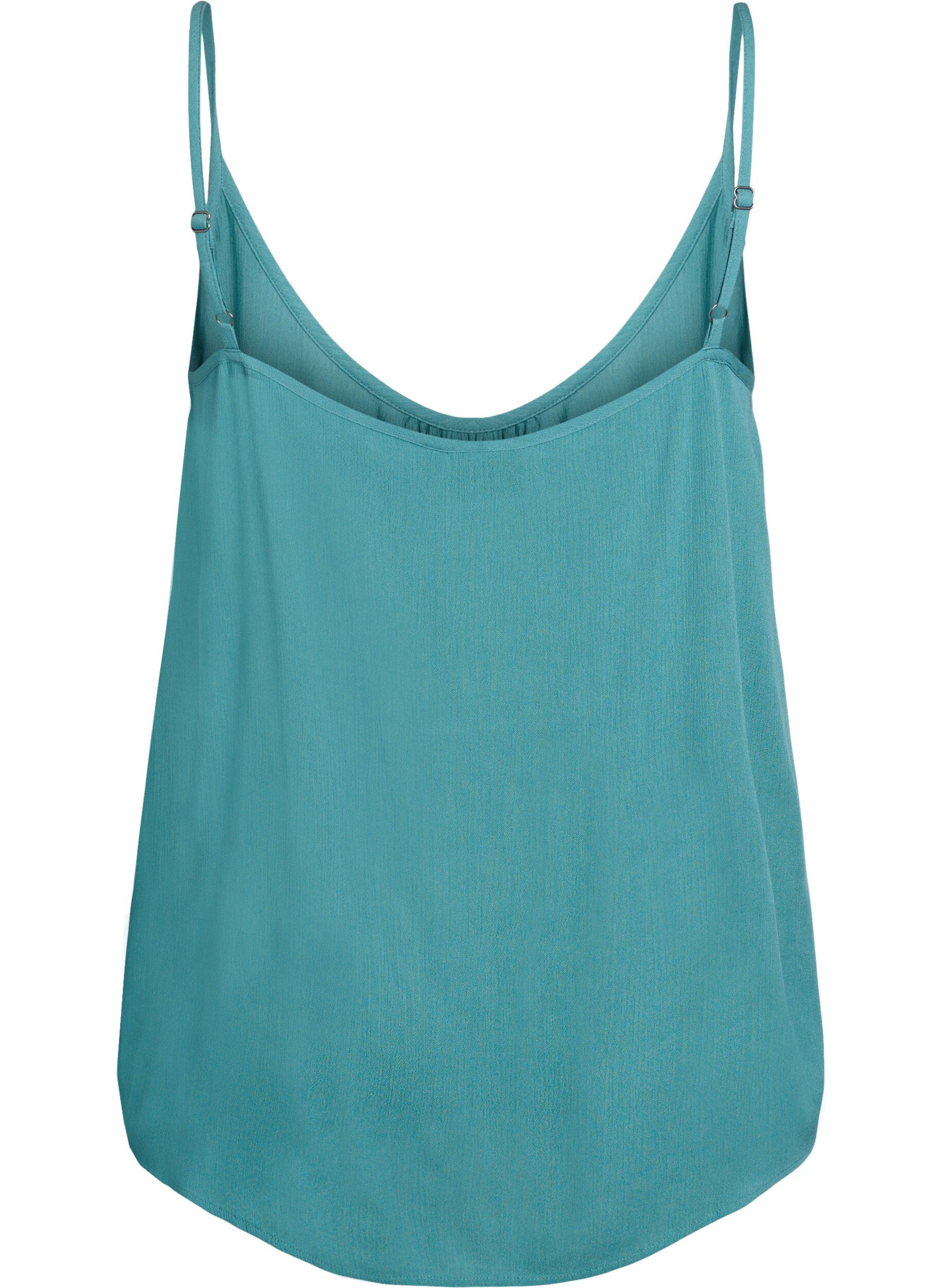 ZizziTr&auml;gertop aus Viskose, Blau, Packshot image number 1