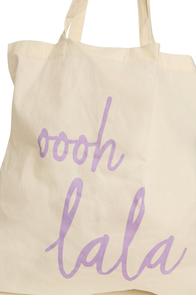 Tote Bag mit Print, lila, Packshot image number 2