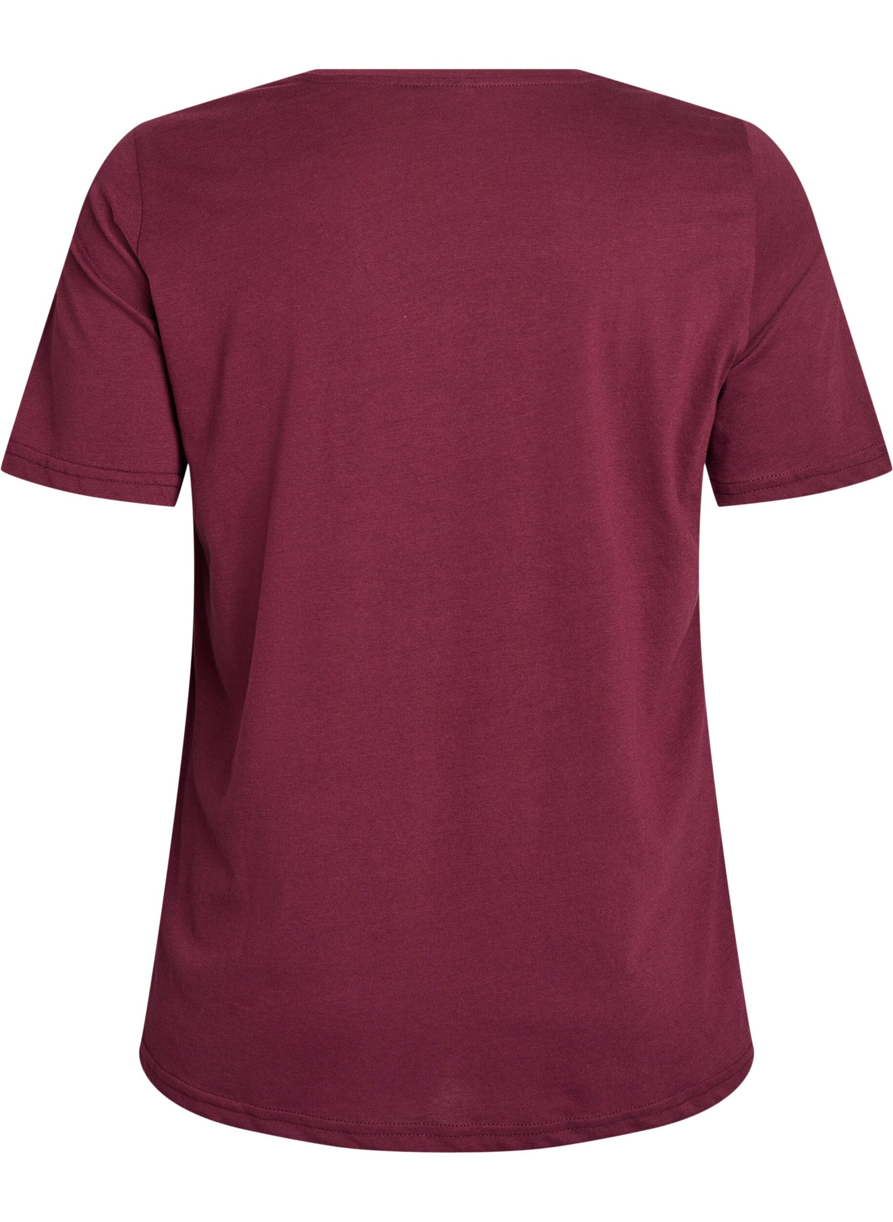 Zizzi FLASH - T-Shirt mit Print, Rot, Packshot image number 1