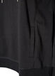 Sweatshirt mit Stehkragen und Taschen, Schwarz, Packshot image number 3