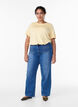 Jeans mit Vordertaschen und geraden Beinen, Blau, Model image number 0