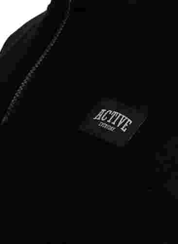 Pulloverkleid mit hohem Kragen, Black, Packshot image number 2