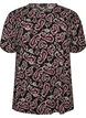 Bluse mit langen &Auml;rmeln und Paisleymuster, Dunkles Bordeaux, Packshot image number 0